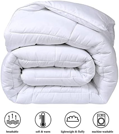COHOME All-Season King Size Cooling Comforter Duvet Insert - White