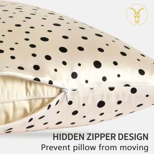 ZIMASILK 100% Pure Mulberry Silk Pillow Cases for Hair and Skin, Queen