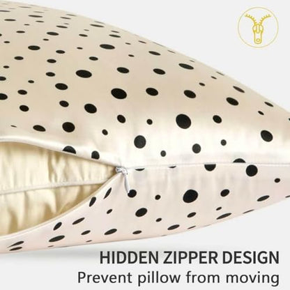 ZIMASILK 100% Pure Mulberry Silk Pillow Cases for Hair and Skin, Queen