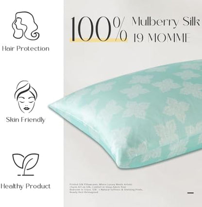 ZIMASILK 100% Pure Mulberry Silk Pillow Cases for Hair and Skin, King