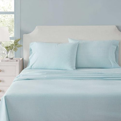 Martha Stewart - King Size Sheet Set with Fitted Sheet & Pillowcases