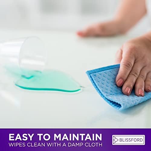BLISSFORD Full Plastic Mattress Protector, Heavy Duty Fitted Vinyl Cover