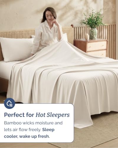 100% Rayon Derived From Bamboo - Bamboo Sheets Cal King Size - Wheat