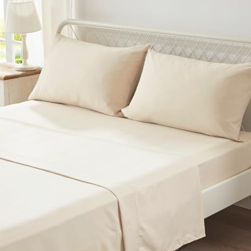 Anluoer Twin Comforter Set 5 Piece,Ruffle Bed in a Bag Twin Bedding Sets