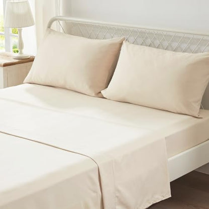 Anluoer Twin Comforter Set 5 Piece,Ruffle Bed in a Bag Twin Bedding Sets