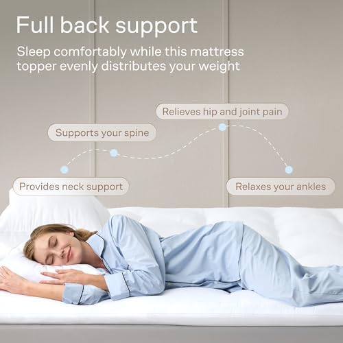 Ultra Soft & Cooling Mattress Topper - King Size