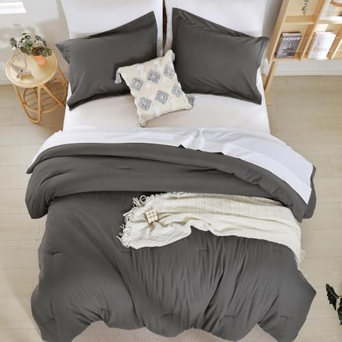 weigelia Twin Comforter Set with Sheets - 5 Pieces Bed in a Bag Twin