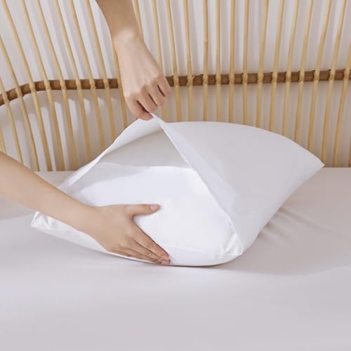 ROSGONIA Alaskan King Comforter, White, 136x120 Soft Bedding Blanket Quilt