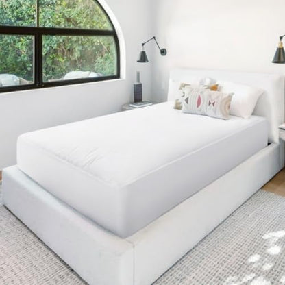 Small Single/Narrow Twin/Daybed Mattress Protector, RV Cot Mattress Cover