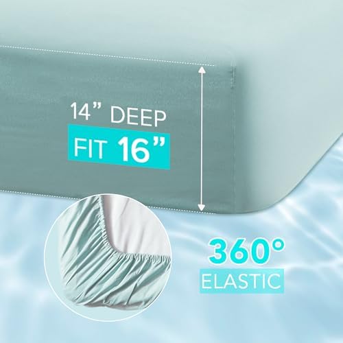Comfort Spaces Coolmax Moisture Wicking Cooling Sheet Set, Twin XL 3 Piece