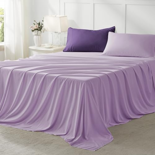 Anluoer Twin Comforter Set, 5 Piece Bed in a Bag Twin Bedding Sets
