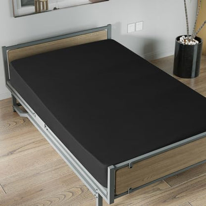 Twin Fitted Sheets 2 Pack Only, Black