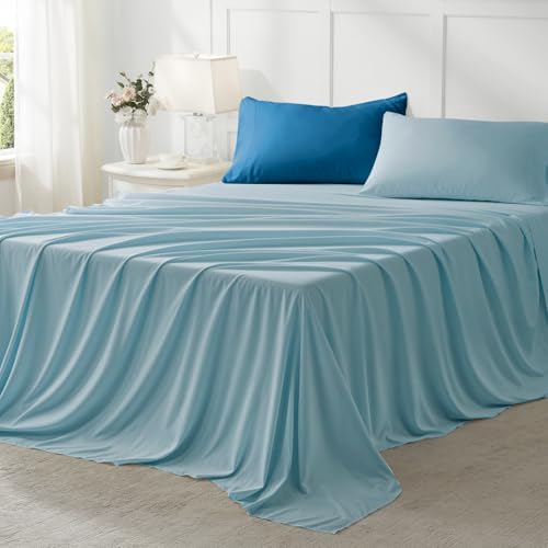 Anluoer Queen Comforter Set 7 Piece, Soft Bed in a Bag Queen Bedding Sets
