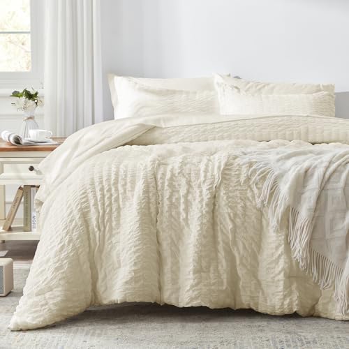 Queen Comforter Set 7 Piece, Pale Yellow Bed in a Bag Queen Bedding Sets