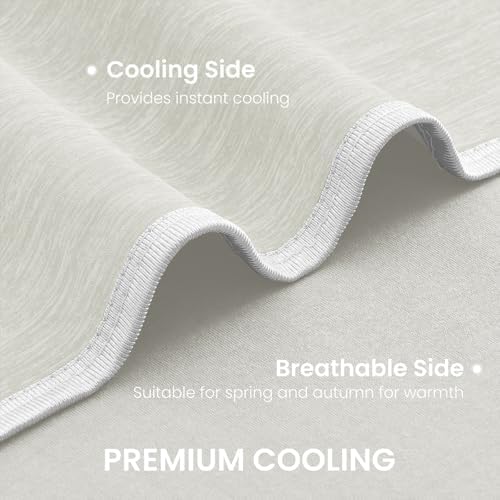Topcee Cooling Blanket Throw 50"x70" for Hot Sleepers Summer Blanket