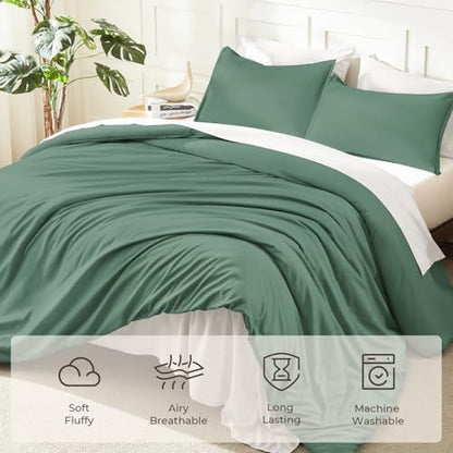 Litanika Haze Green Twin/Twin XL Comforter Set, 2 Pcs Lightweight Bed Set