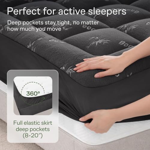 Niagara Sleep Solution Queen RV Ultra Soft Mattress Topper—Back Pain Relief
