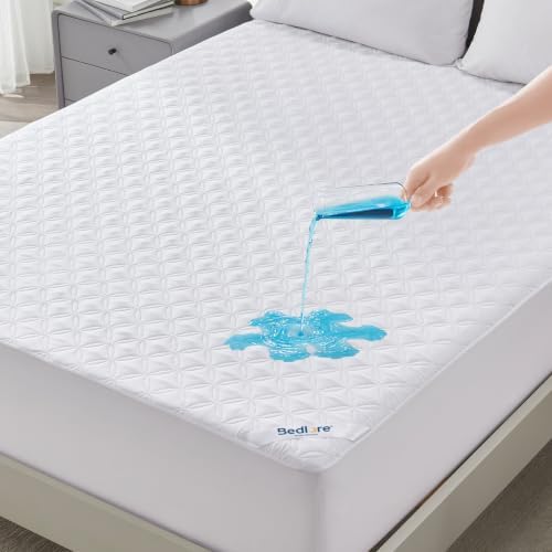 BEDLORE Waterproof California King Mattress Protector, Deep Pocket Fit