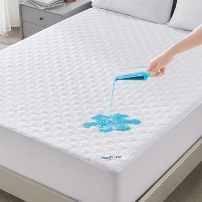 BEDLORE Waterproof California King Mattress Protector, Deep Pocket Fit