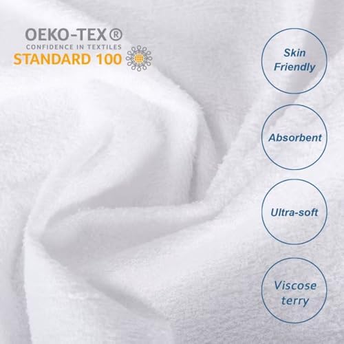 King Size Mattress Protector Waterproof,Smooth Top Mattress Cover for Kids