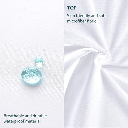 Queen Size Mattress Protector Waterproof, Mattress Cover for Kids