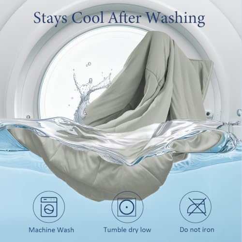 Cooling Comforter for Hot Sleepers, Twin 68x90, Moonstruck