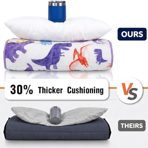 Primlect Toddler Nap Mat with Pillow, Thickened Extra Large Sleeping Bag