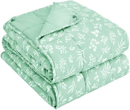 yescool King Size Weighted Blanket for Adults 20lbs, 80” x 87”, Cyan