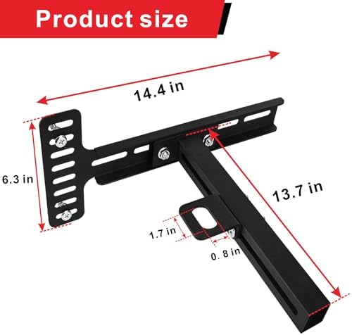 Ertuohg Headboard Kit for Adjustable Bed, Adjustable Headboard Brackets, Universal Headboard Brackets for Bed Frame Headboard, Headboard Wall Mounting Bracket with Footboard Extension Kit