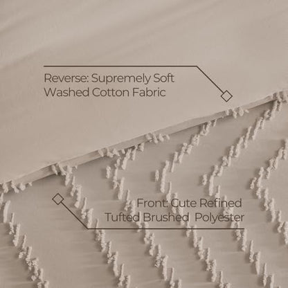 Litanika Super King Plus Comforter with Sheets, 7 Pieces Boho Bed Set