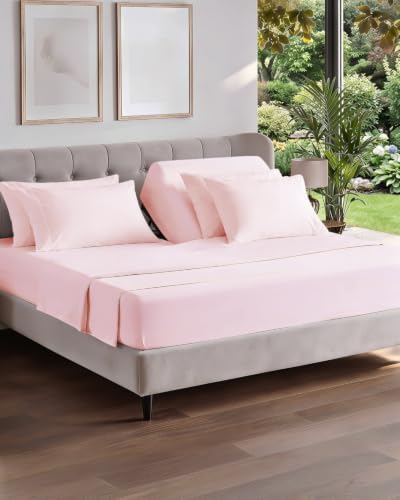 Flex Top Split Head King 6 Piece Sheet Set - Soft & Cooling - Lavender