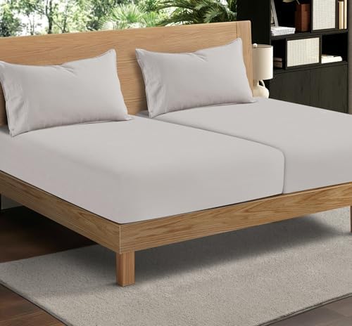 100% Organic Linen Sheets Split King Size Bed Sheets
