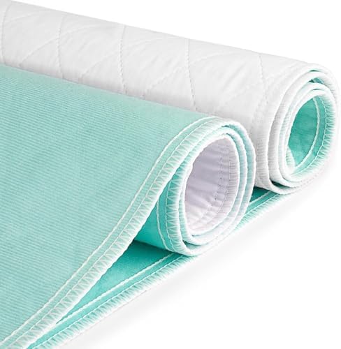 CoolShields Reusable Waterproof Bed Pads Washable Underpads 44 x 52(1 Pack)