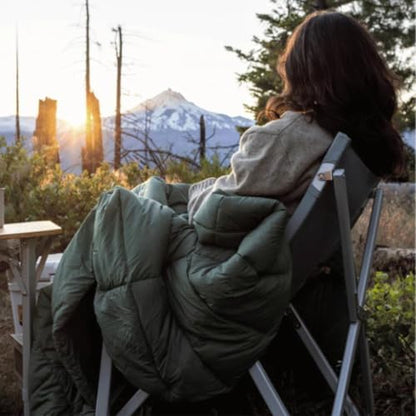 HEST Packable Comforter for Camping, Nylon, Single