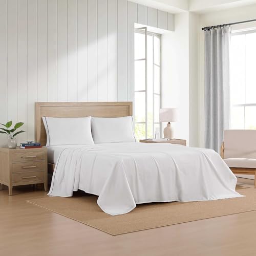 Tommy Hilfiger - King Size Sheet Set with Fitted Sheet & Pillowcases