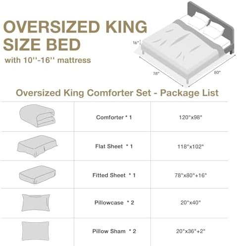 HYMOKEGE Red/Black Oversized King Comforter Set Seersucker 7 Pieces, All Season Luxury Bed in a Bag for Bedroom, Bedding Set with Comforter, Sheets, Pillowcases & Shams