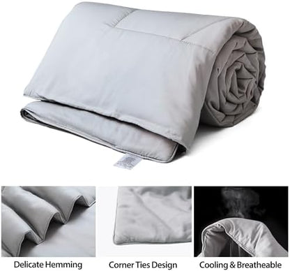Bamboo Viscose Summer Comforter/Blanket King Size, 106 x 90 Inches