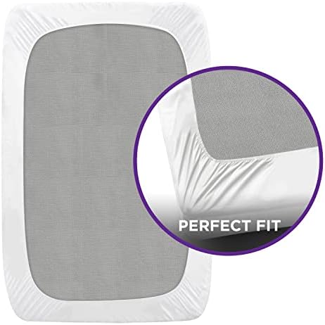 BLISSFORD Full Plastic Mattress Protector, Heavy Duty Fitted Vinyl Cover