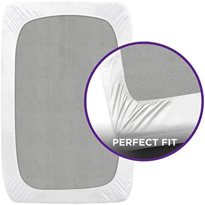 BLISSFORD Full Plastic Mattress Protector, Heavy Duty Fitted Vinyl Cover
