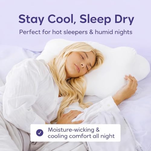 Mellow Cloud Cold Cooling Comforter for Hot Sleepers, Built-in Duvet