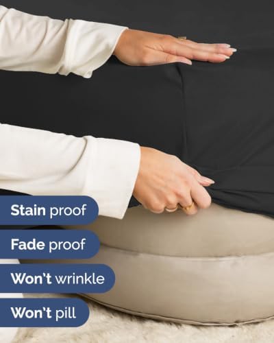 CGK Linens Extra Deep Flex Top Split Head King Fitted Sheet Only - Black