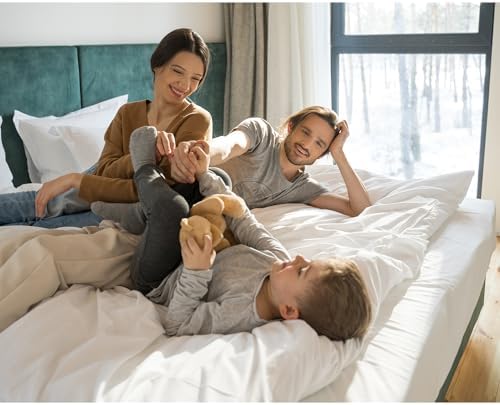 HOMEIDEAS King Size Bed Sheets - 6 Piece Set (Gold) - Extra Soft Brushed Microfiber 1800 Bedding Sheets, Deep Pocket, Wrinkle & Fade Free