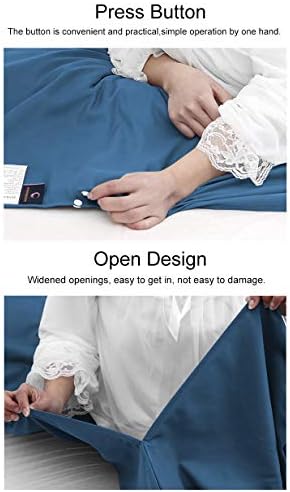 Lightweight Sleep Sack, Compact Sleeping Bag Liner Travel Sheets for Hotel
