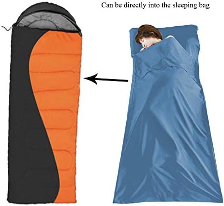 Lightweight Sleep Sack, Compact Sleeping Bag Liner Travel Sheets for Hotel