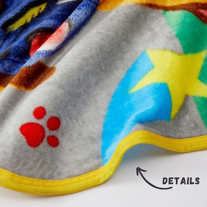 Franco Paw Patrol Kids Bedding Super Soft Silk Touch Throw, (Official Licensed Product), 40 in x 50 in (Pack of 12)