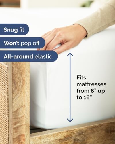 Flex Top Split Head King 6 Piece Sheet Set - Breathable & Cooling - White