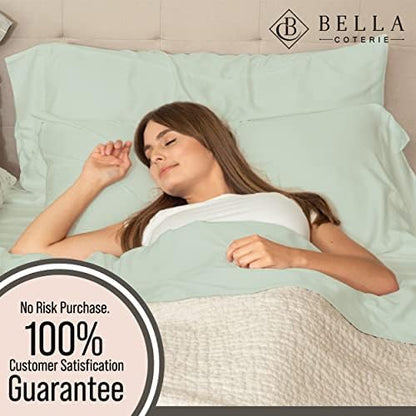 Bella Coterie Luxury Bamboo Viscose California King Size Fitted Sheet Only