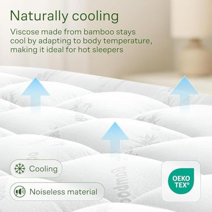 Niagara Sleep Solution Queen Ultra Soft Mattress Topper — Back Pain Relief