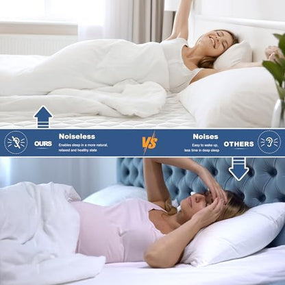 GRT California King Waterproof Mattress Protector, Cal King Mattress Pad