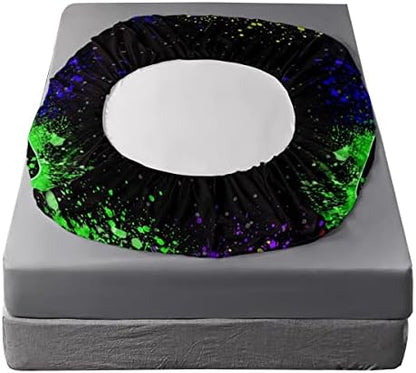 HOSIMA Gamepad Print Gamer Bedding Full Size,1 Fitted Sheet+2 Pillowcases.